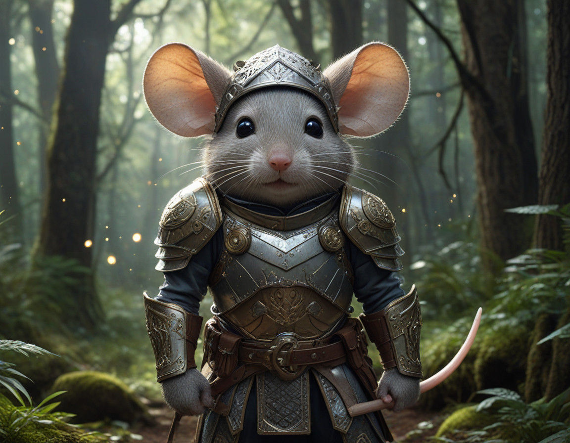 Epic Isekai Mouse Adventurer Embarks on Whimsical Woodland J...