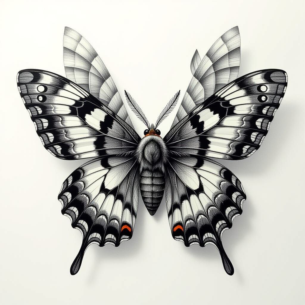 Graphite Moth Transforms Into Evolving Architecture