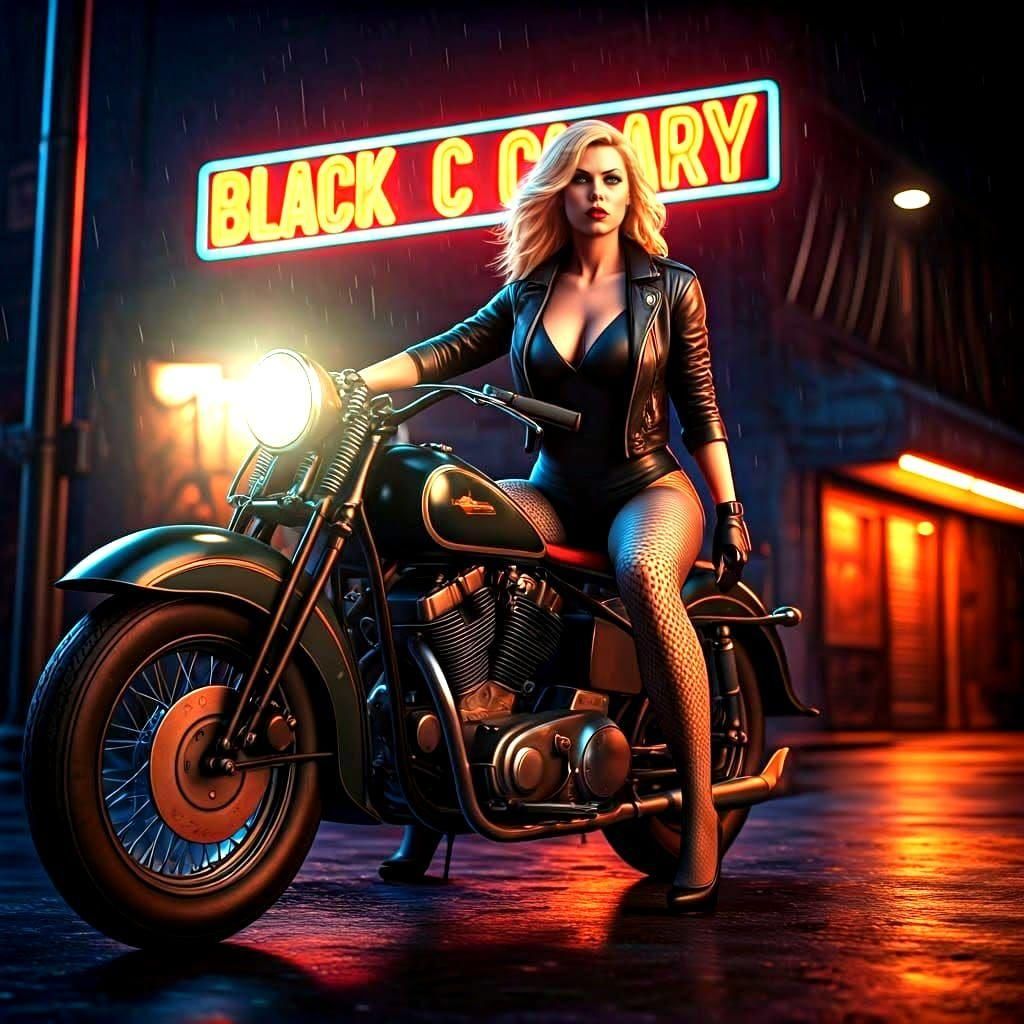 Black Canary Rides Again: 1940s Pulp Art Deco