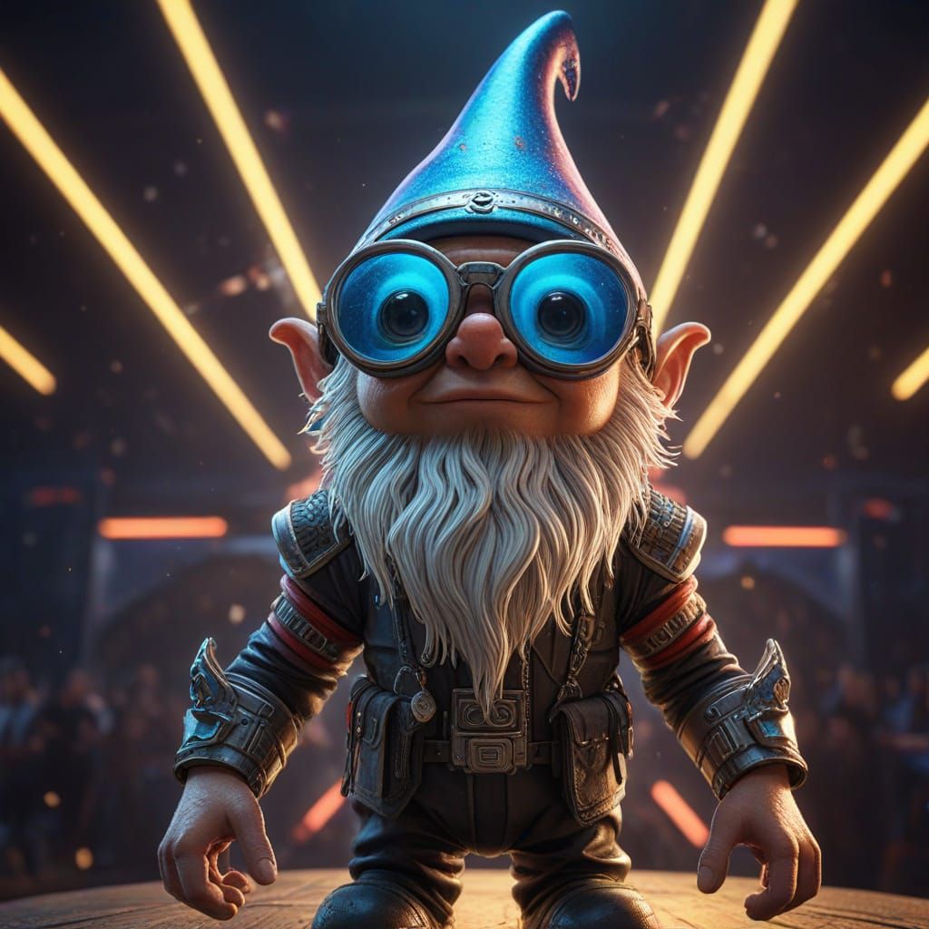 Androgynous Alien Gnome Competes in Eurovision