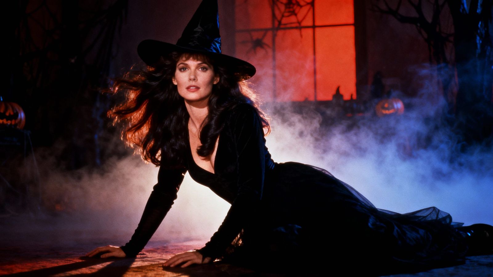 Glamorous Witch Photoshoot: Morgan Fairchild in 80s Style