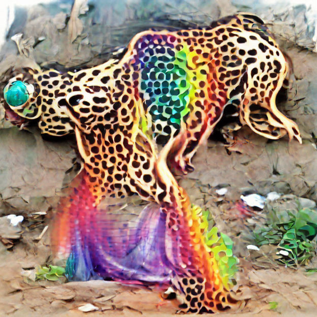 Rainbow Leopard Goddess of the Kali Yuga