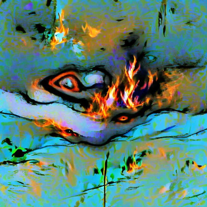 Tormented Soul: A Surreal Exploration of Inner Chaos