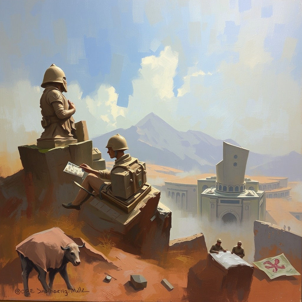 Craig Mullins Inspired Sci-Fi Art