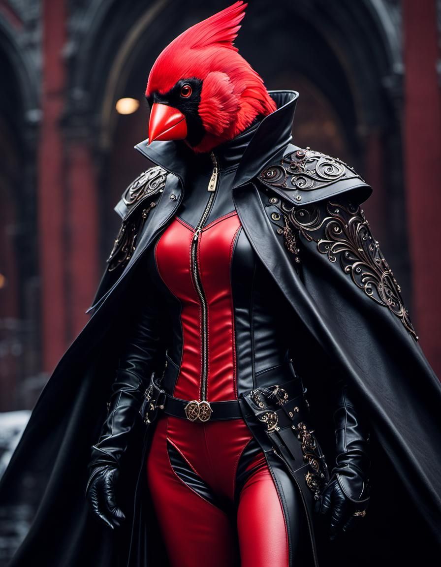 The Crimson Cardinal Of Justice