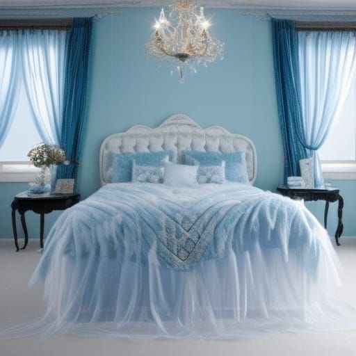 Ice Queen bedroom