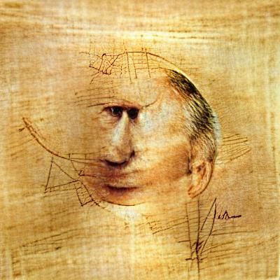 Vladimir Putin Portrait in Renaissance Style
