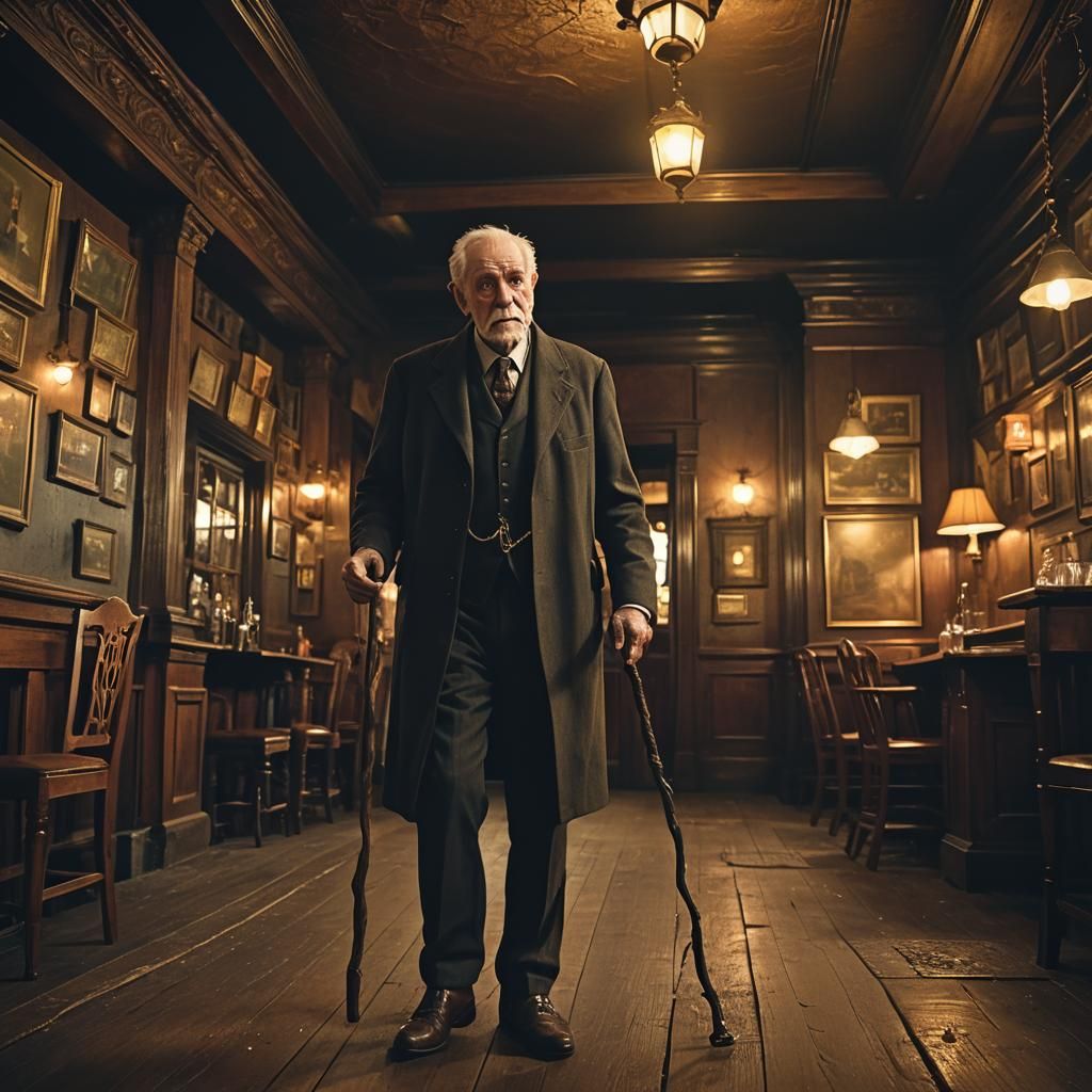 Irish Pub Still Life in Baroque Style