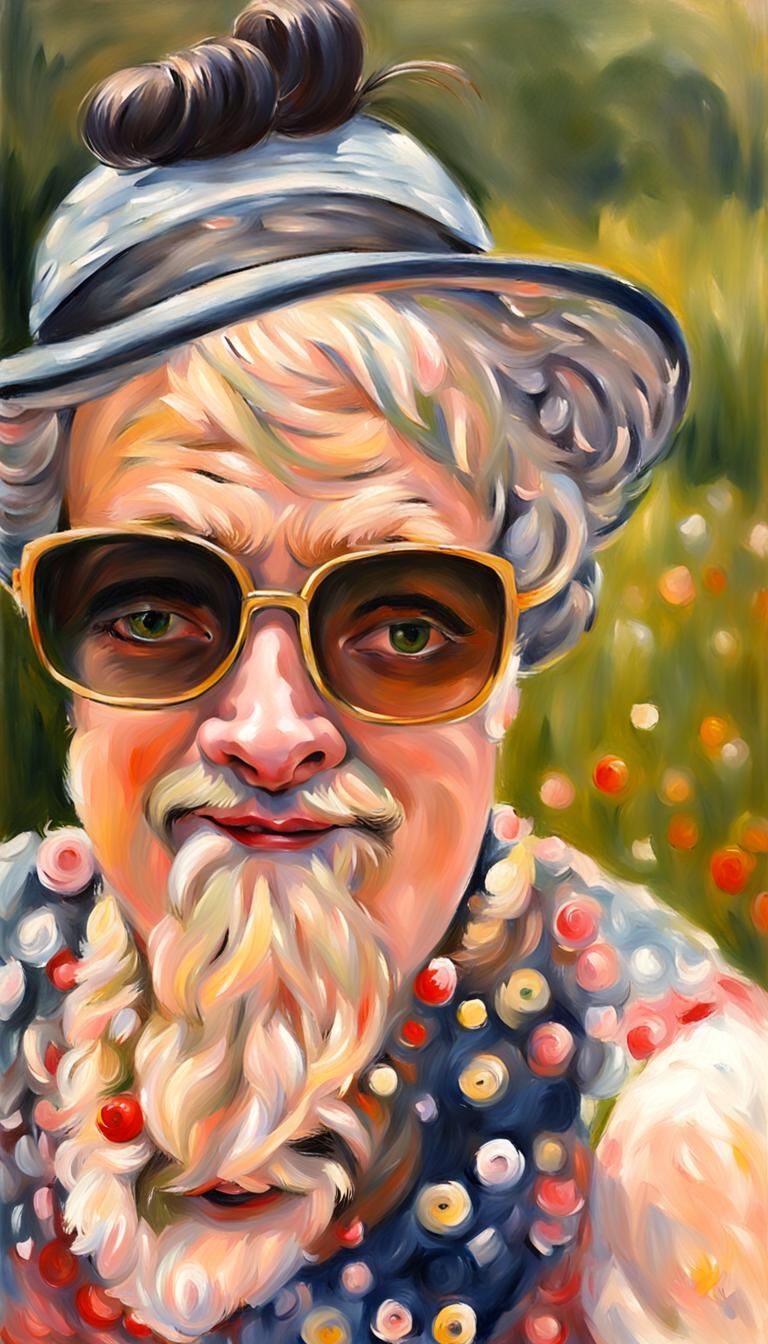 Portrait in the Style of Renoir
