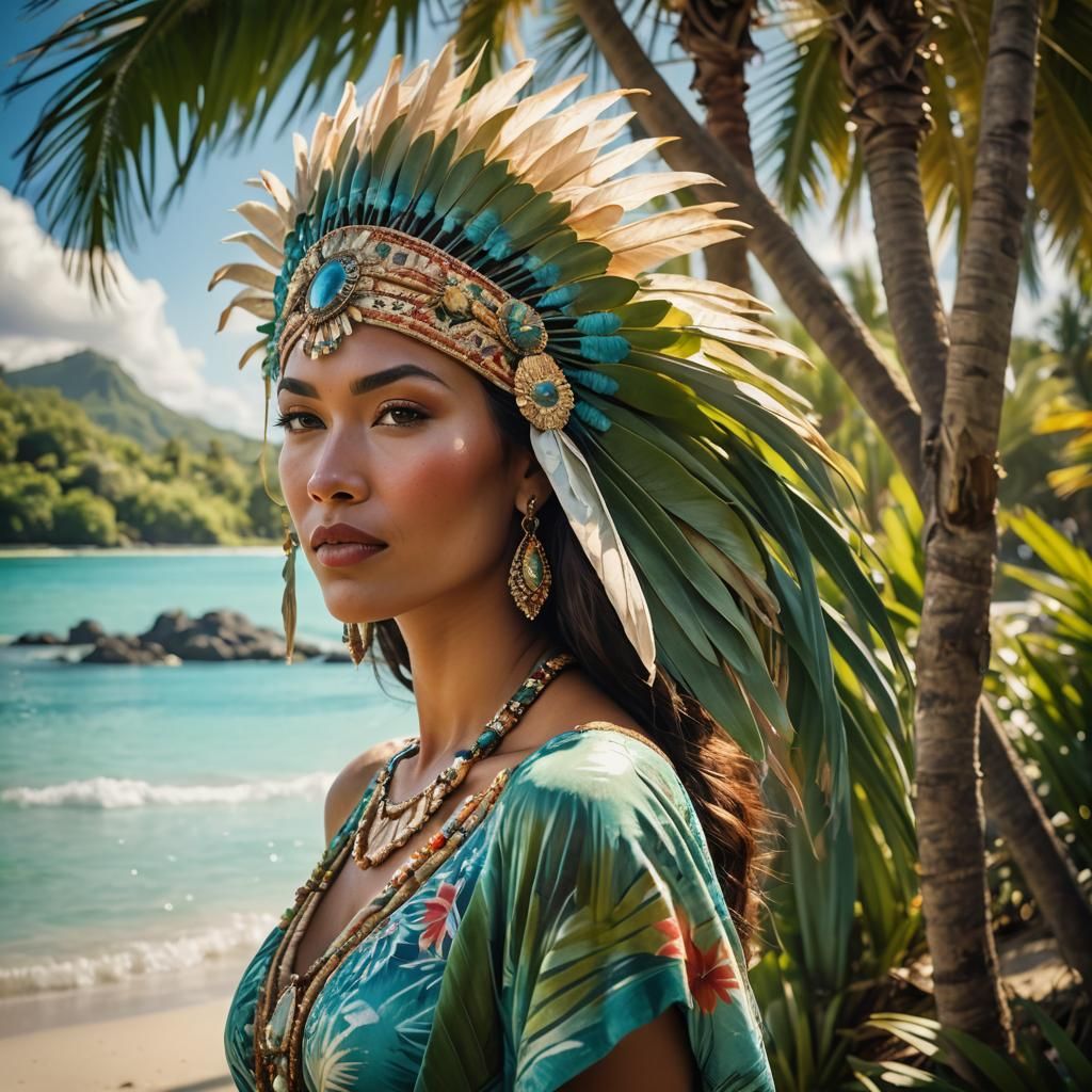 A Tahiti girl