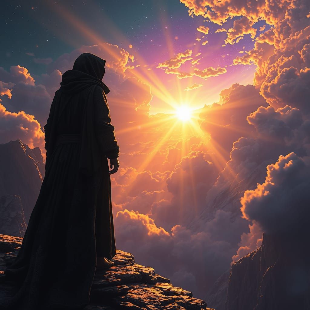 Timeless Voyager in Dark Fantasy Cosmos, Concept Art