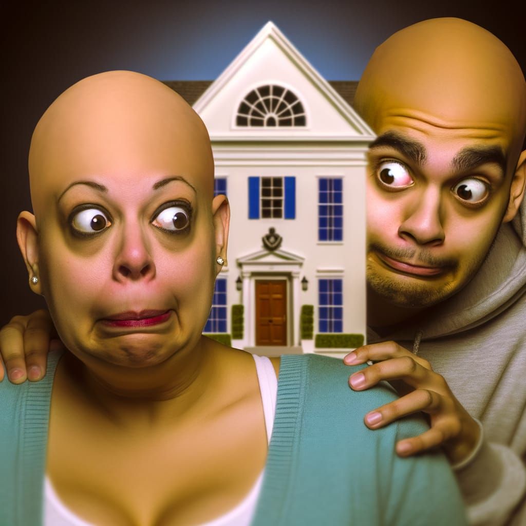 Comical Couple Sneaks Into Sorority House