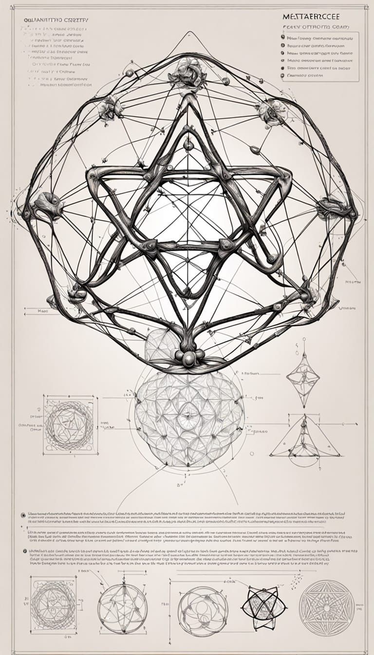 Metatron's Cube Reshaped by Quantum Geometry