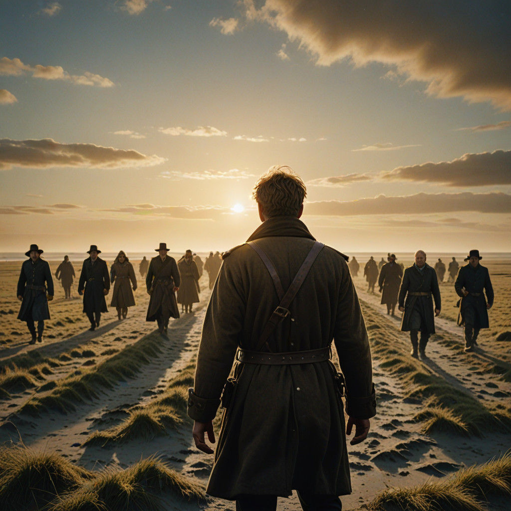 Sunneklaas Celebration on Ameland Wadden Island as a Cinemat...