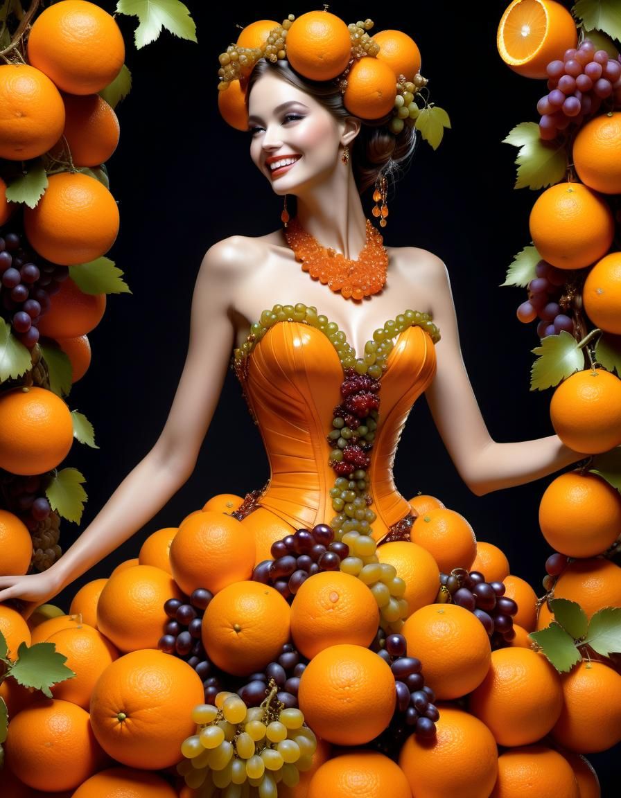 Orange Couture