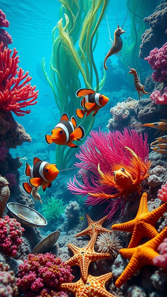 Underneath the Waves, Underwater World #968