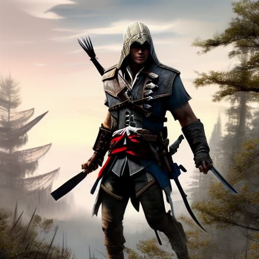 Assassin's Creed Inspired Fantasy Portrait