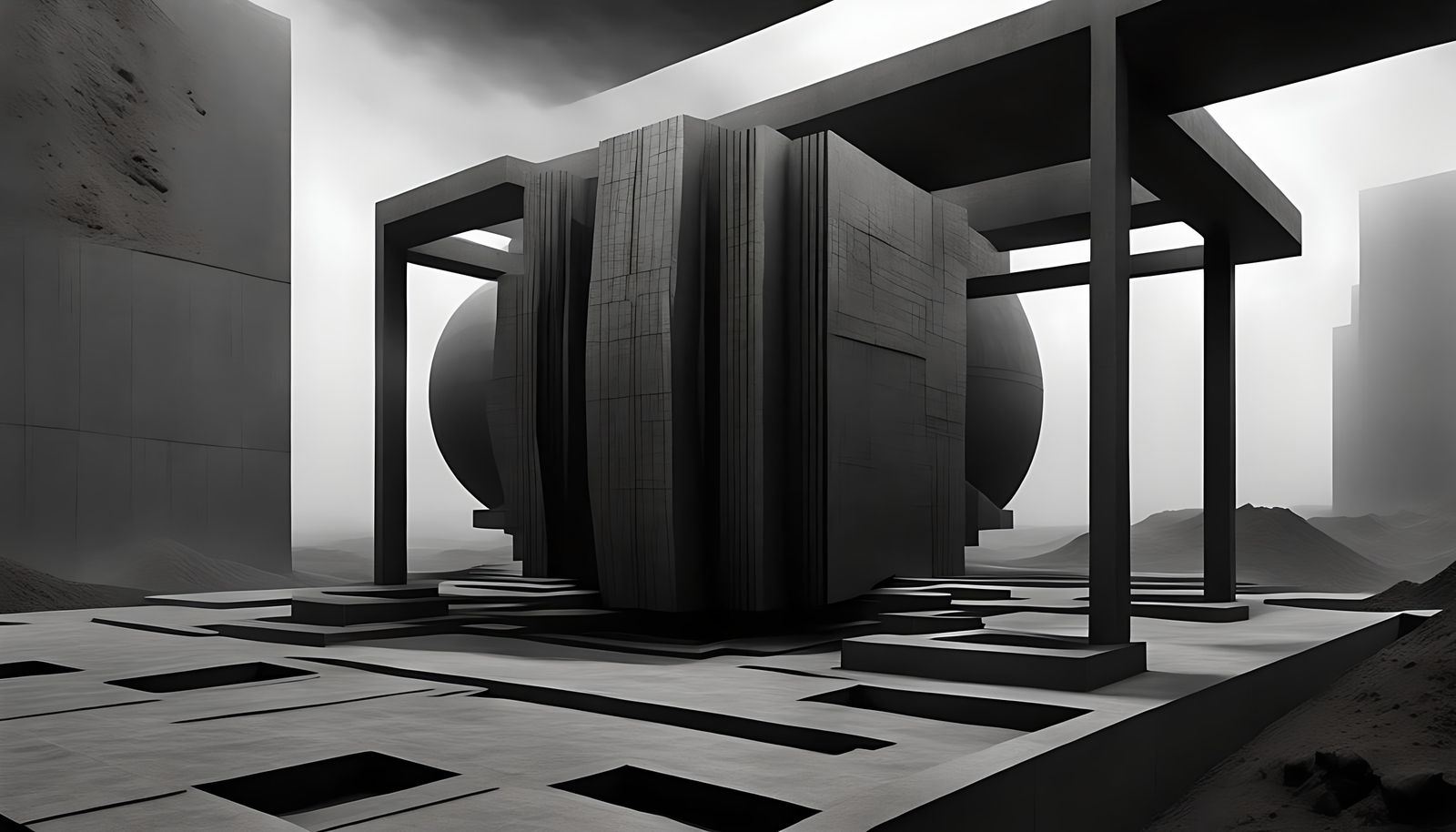 Dark Matter Engine Construction: Surreal Constructivist Art