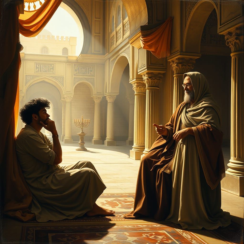A Young Man's Spiritual Dilemma in the Spirit of Persian Min...
