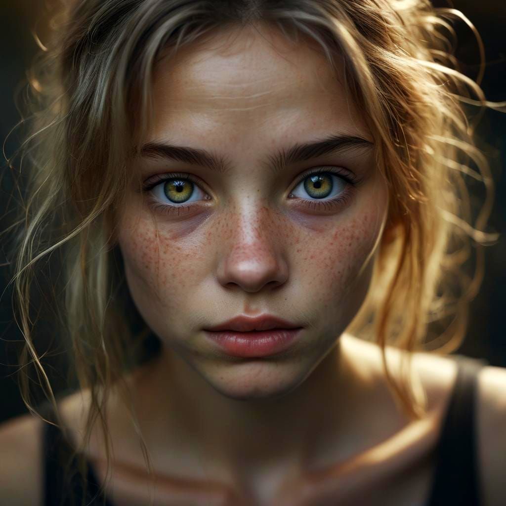 Ambient Portrait in Style of Fine Art Photography