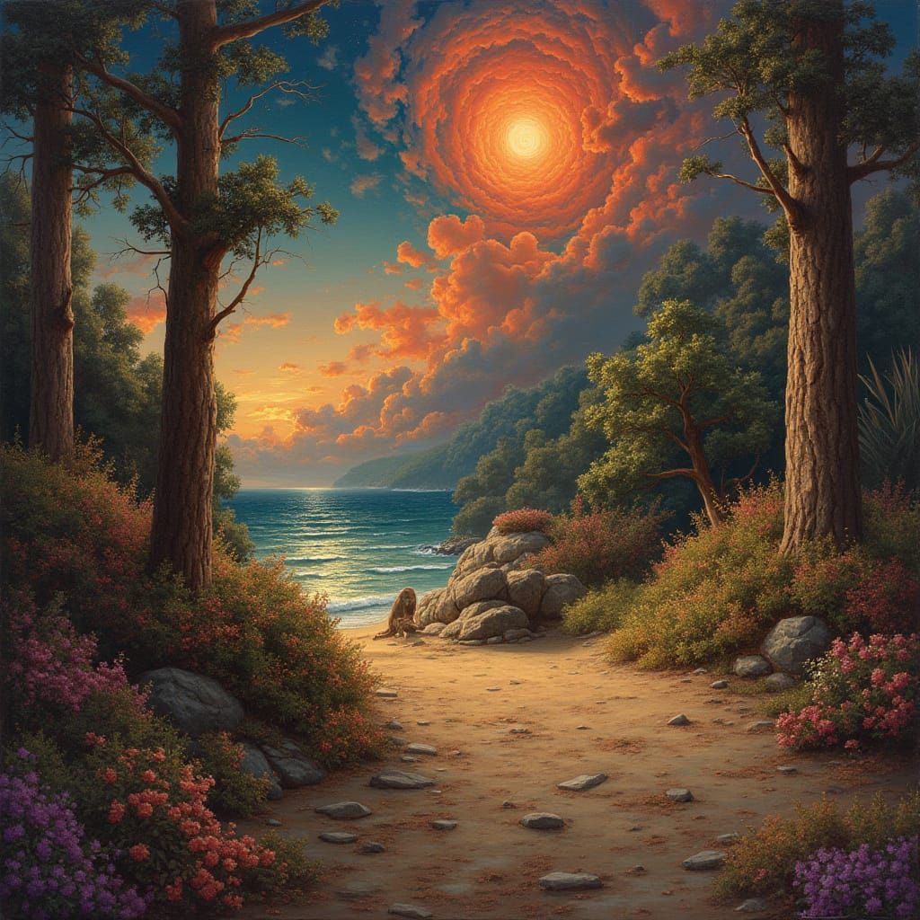 Frank Hampson-Inspired Retro-Futuristic Masterpiece