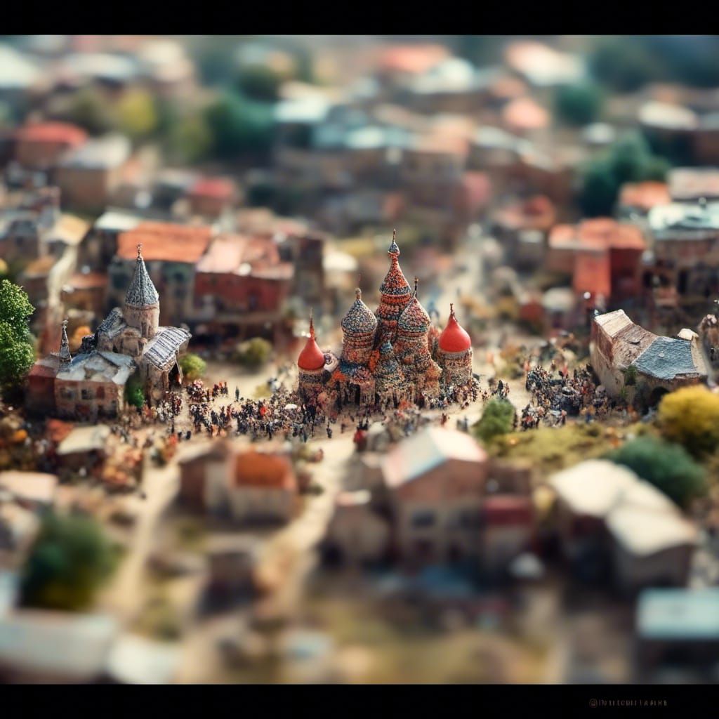 Abstract Kinetic Landscape in Pastel Dream Style