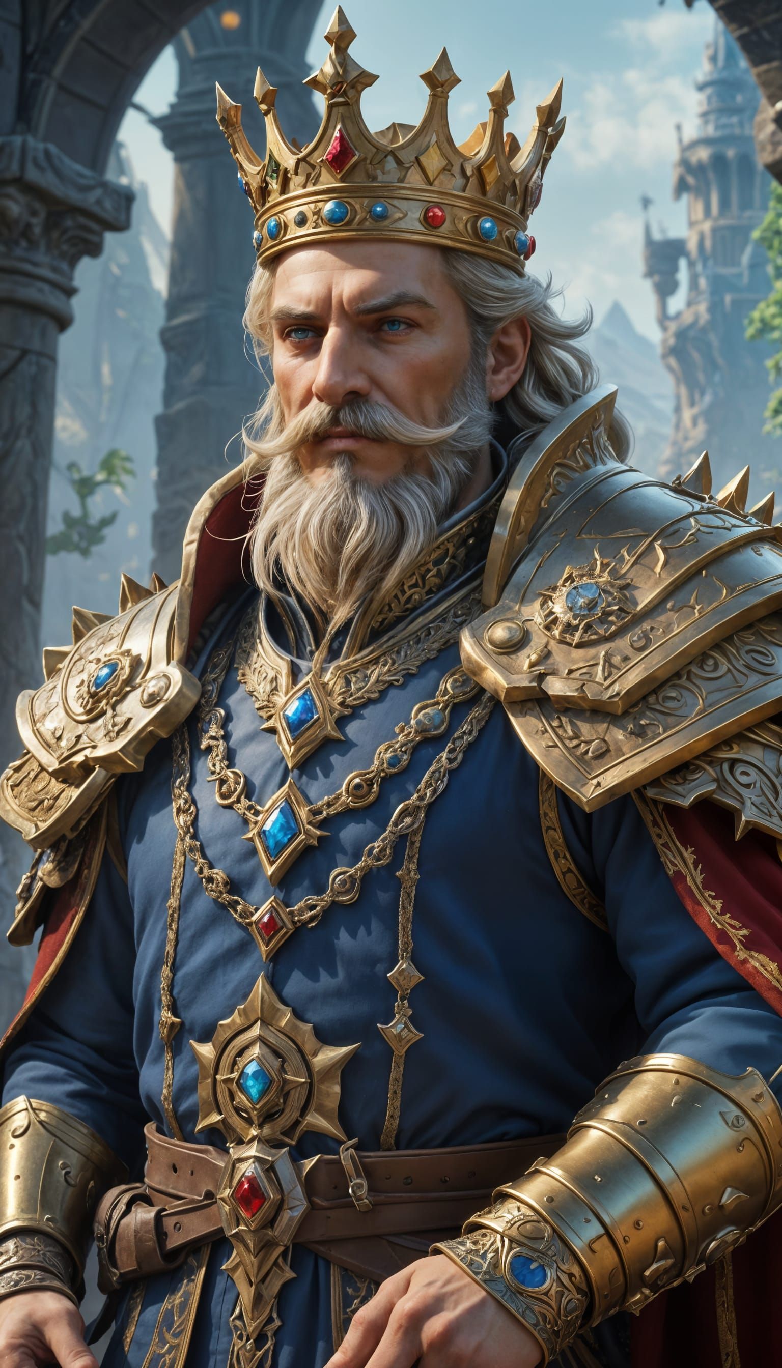 Regal Warcraft Warrior Bids Farewell in Hyperrealistic Glory