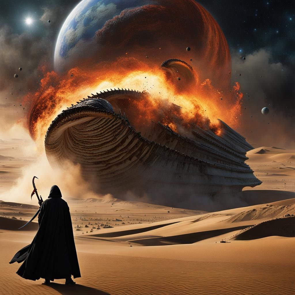 Dune.... waiting for the SandWorm...