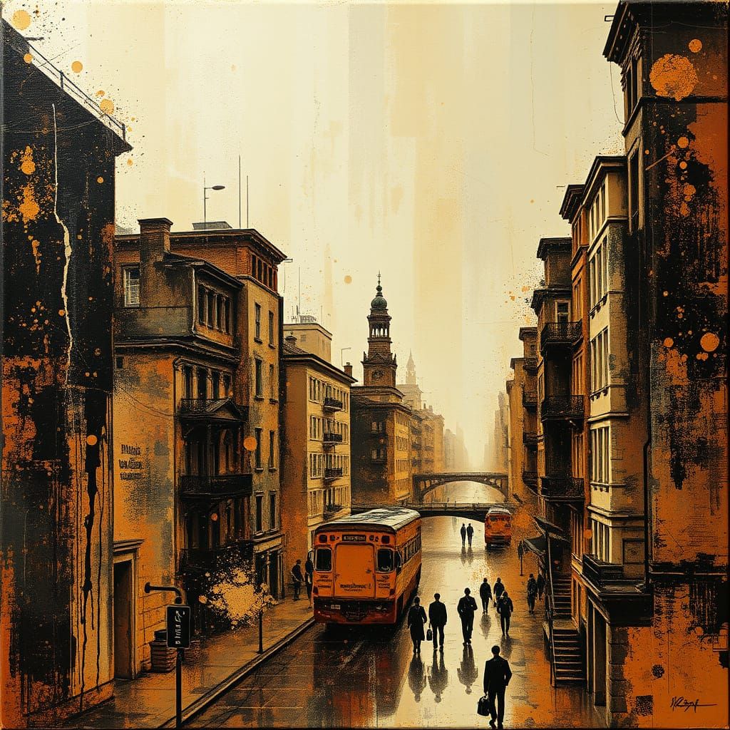 Inner City Afternoon Light