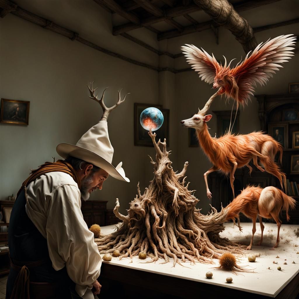 Magical Surrealism: Bizarre Biological Dreamscape