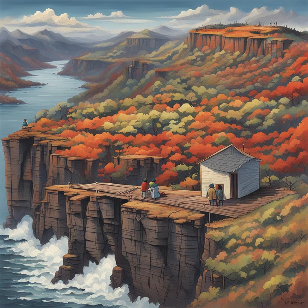 Living on the Edge: An AI Interpretation