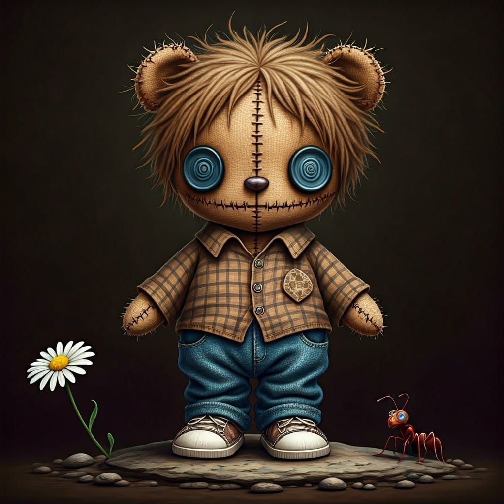 Ragdoll Boy- teddy bear version