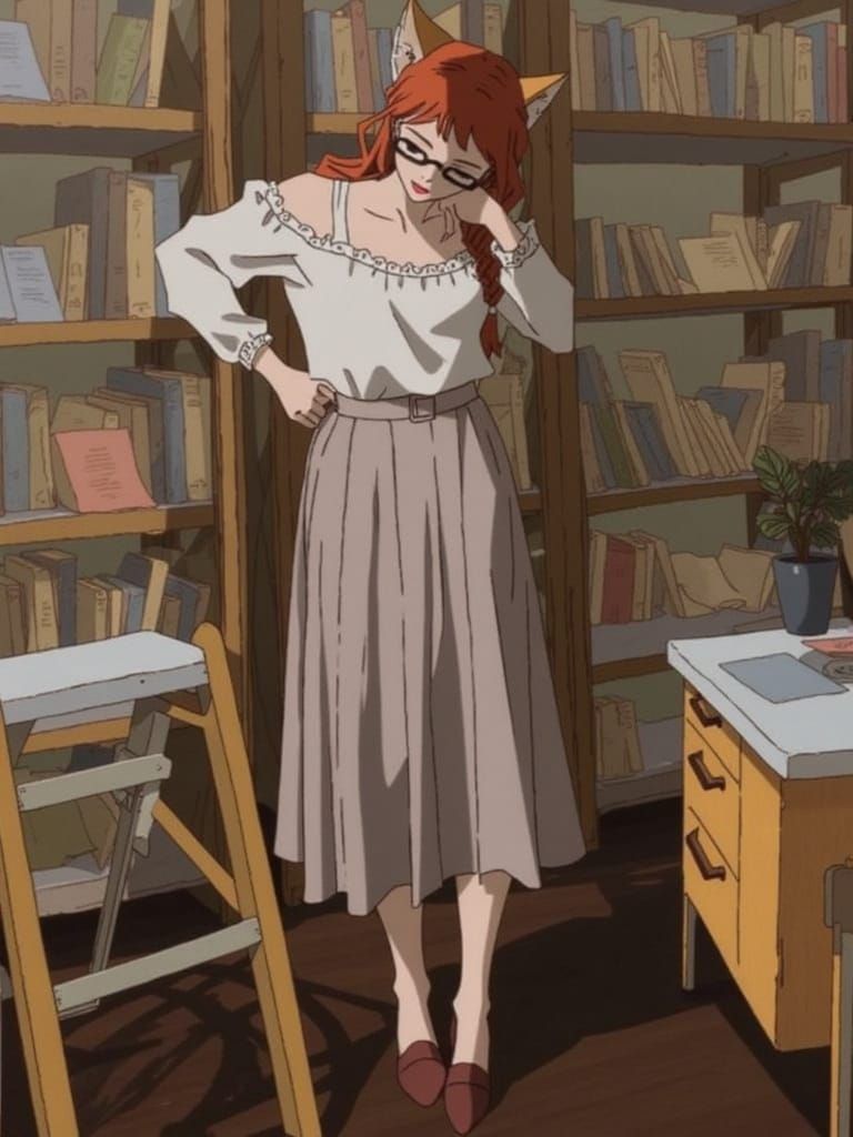 Nerdy Vixen the library