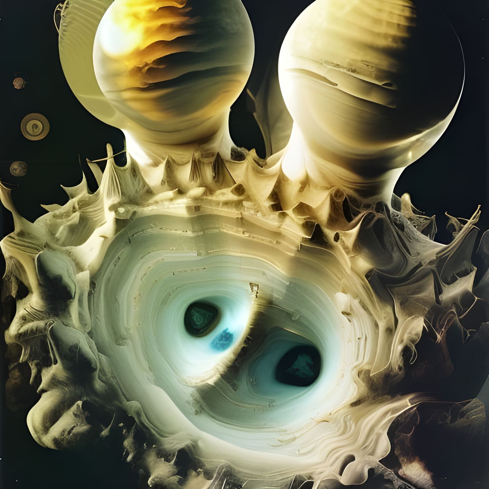 Recursive Fractal Beauty Inspired by Freud