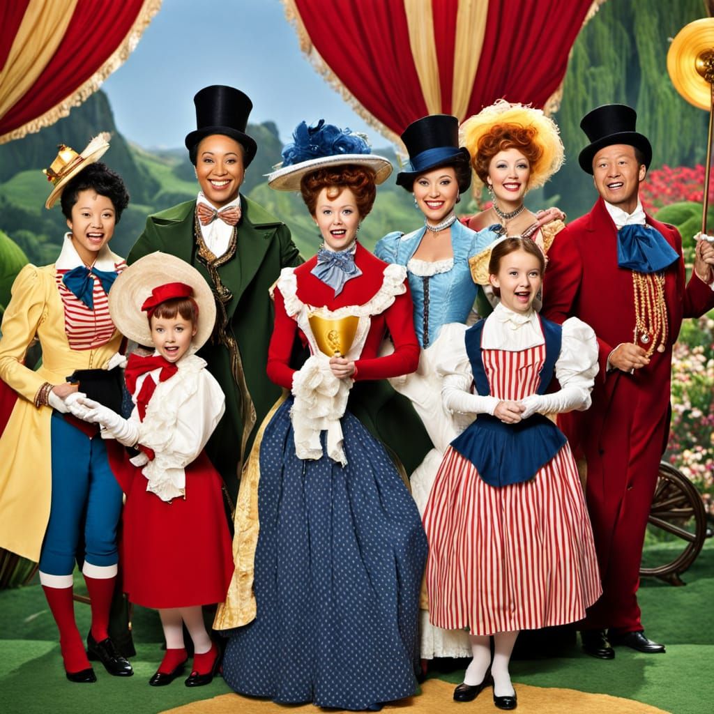 Abstract Illustration of Supercalifragilisticexpialidocious