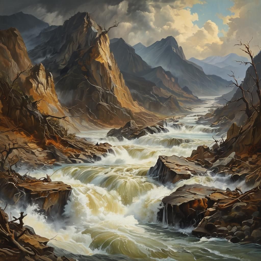 Surreal Catastrophic Flood in North Carolina Mountains