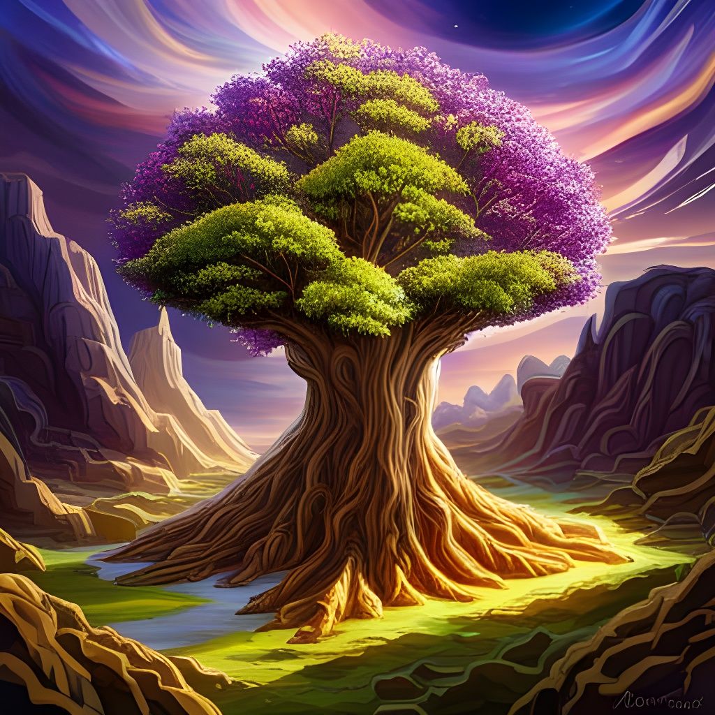 Magical Fairy Forest Tree of Life