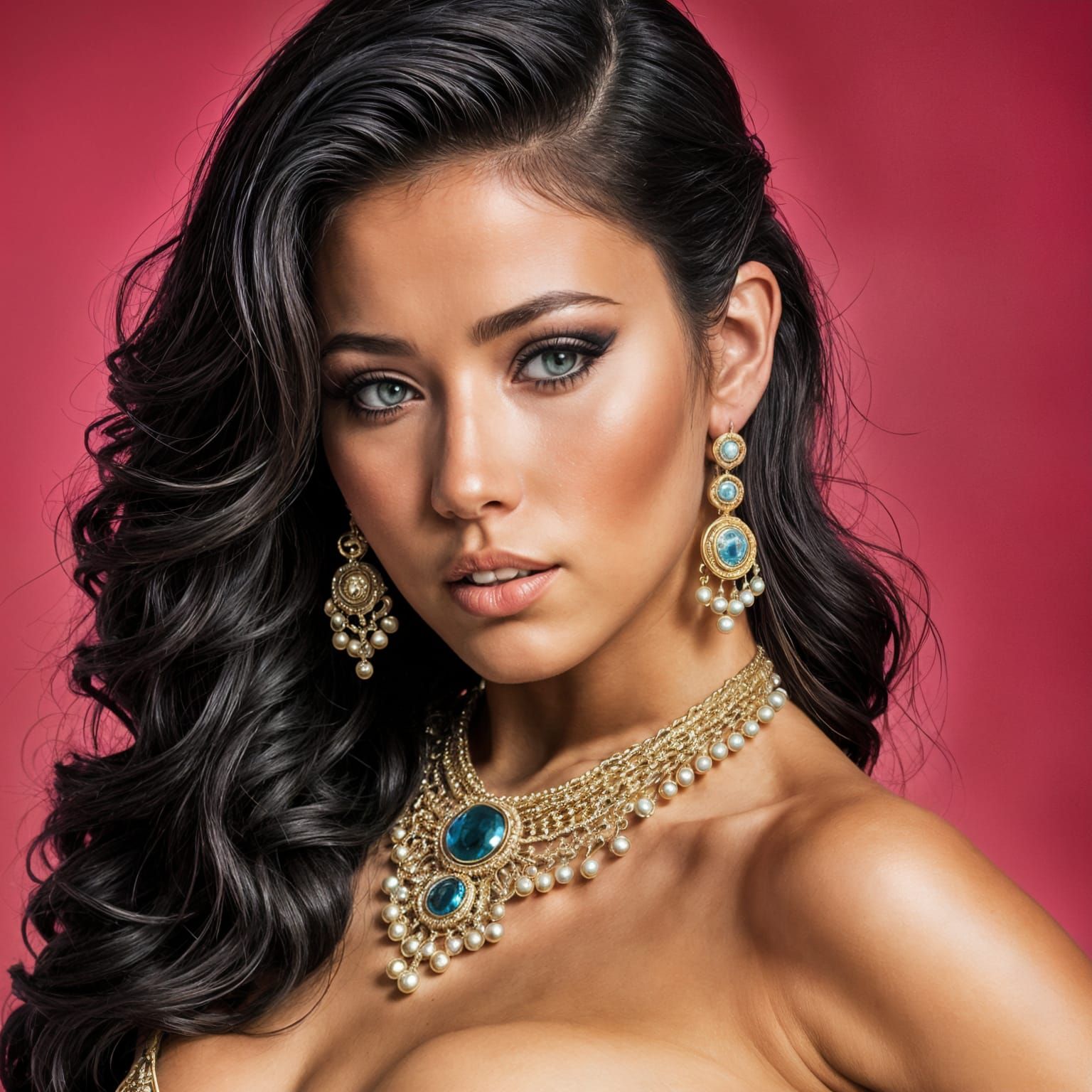 Futuristic Feline in High-Tech Latex