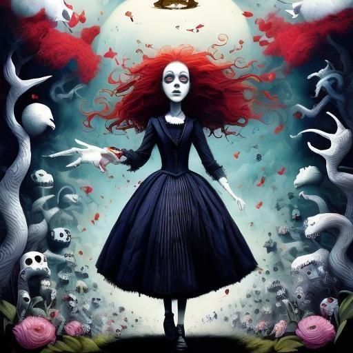 The Mime: Dark Whimsical Movie Poster