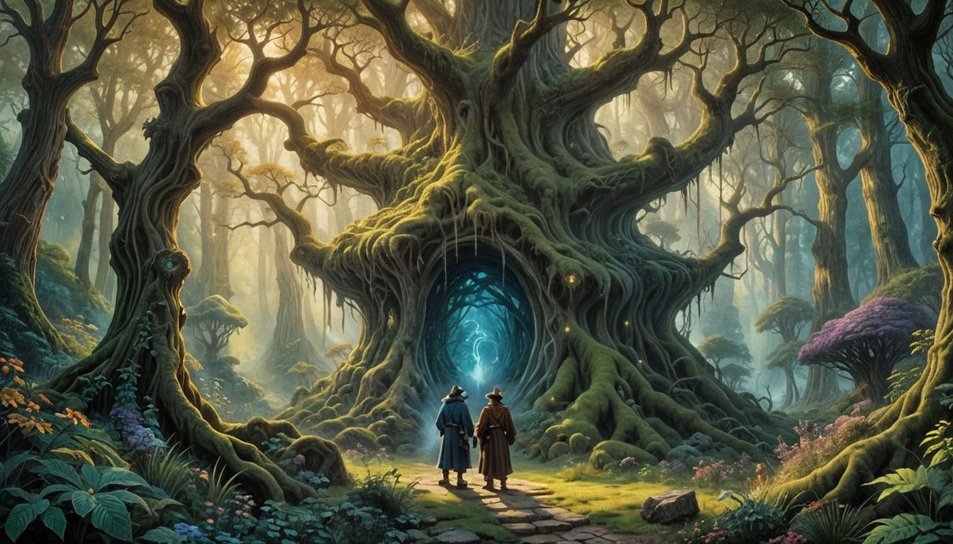 Woodland Wizardry in Lothlorien