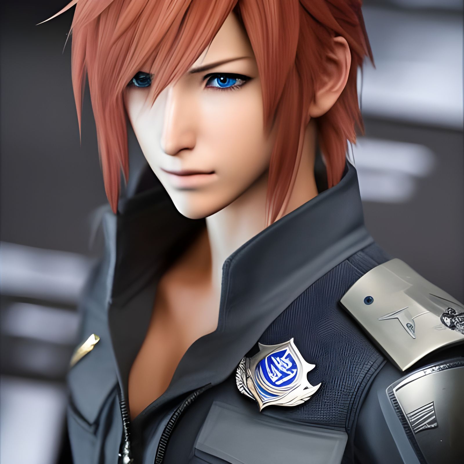 Realistic Navy Officer: Final Fantasy's Lightning Farron