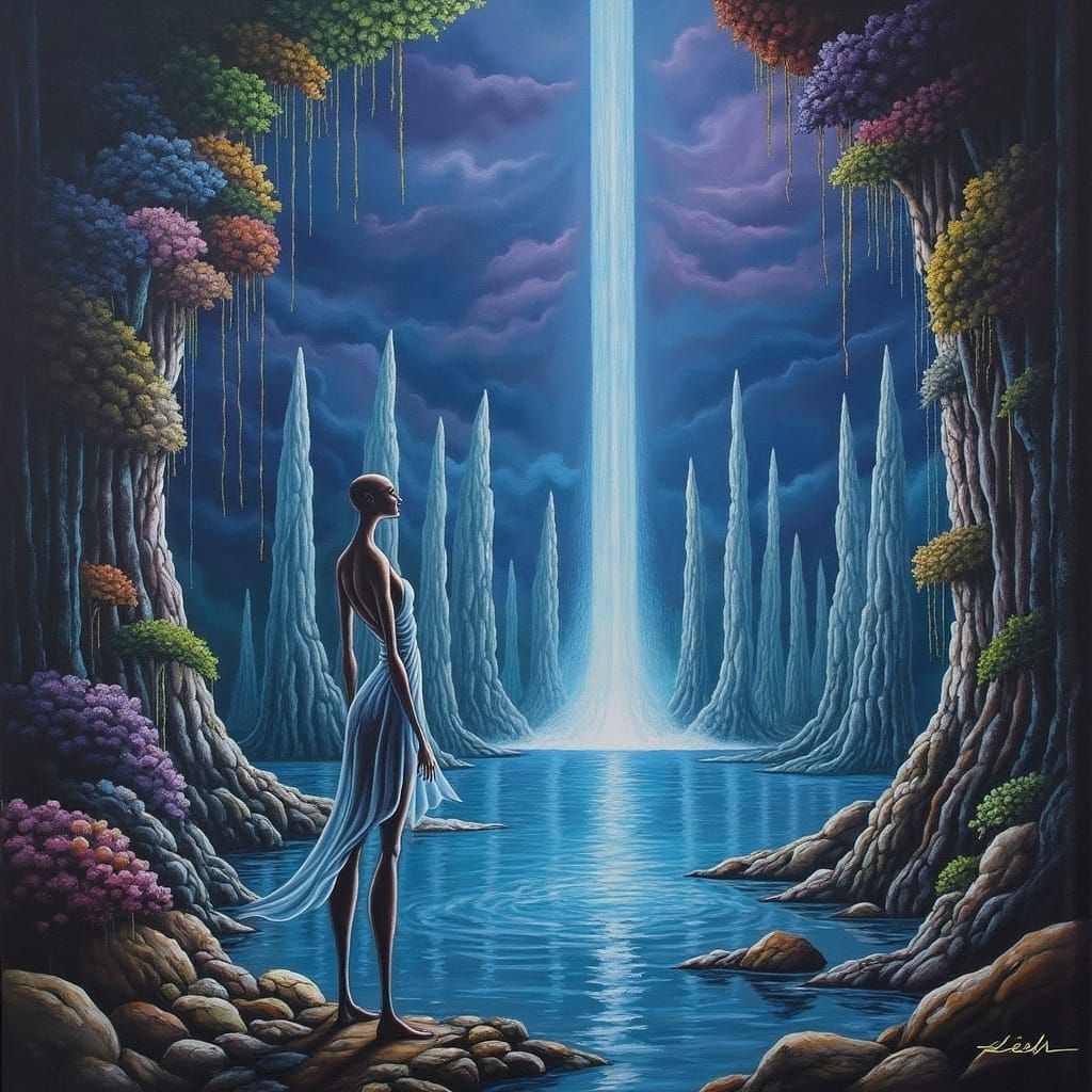 Enigmatic Cryptoterrestrial in Subterranean Cavern