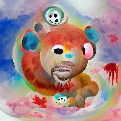 Monster World Inspired by Takashi Murakami