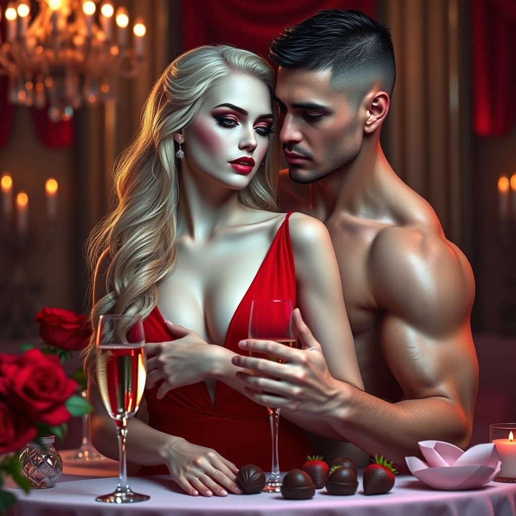 Ethereal Gothic Romance in Stunning Digital Art