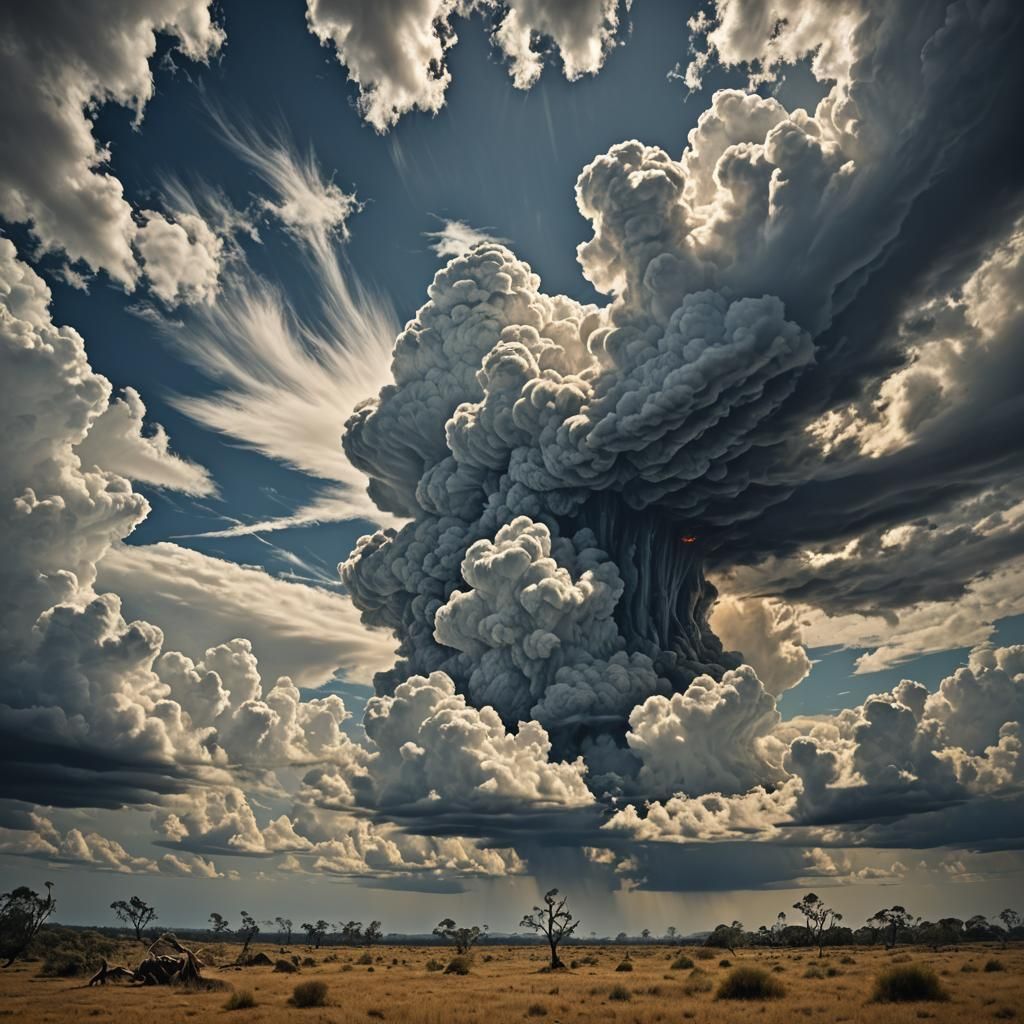 Sinister Clouds Deep Under the Earth's Surface