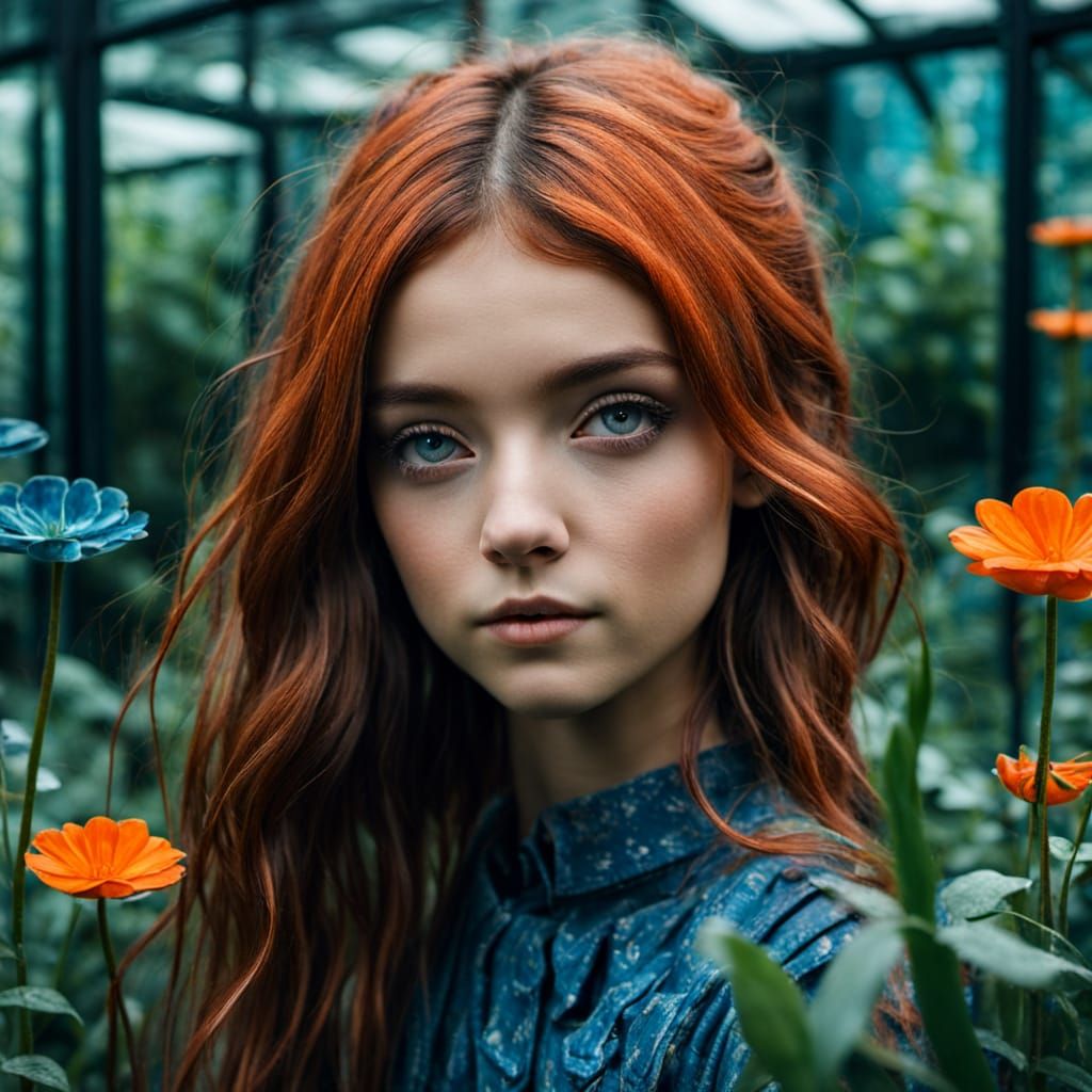 Glass Garden in Vibrant Colors