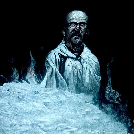 Walter White's Descent: A Horrific Engraving