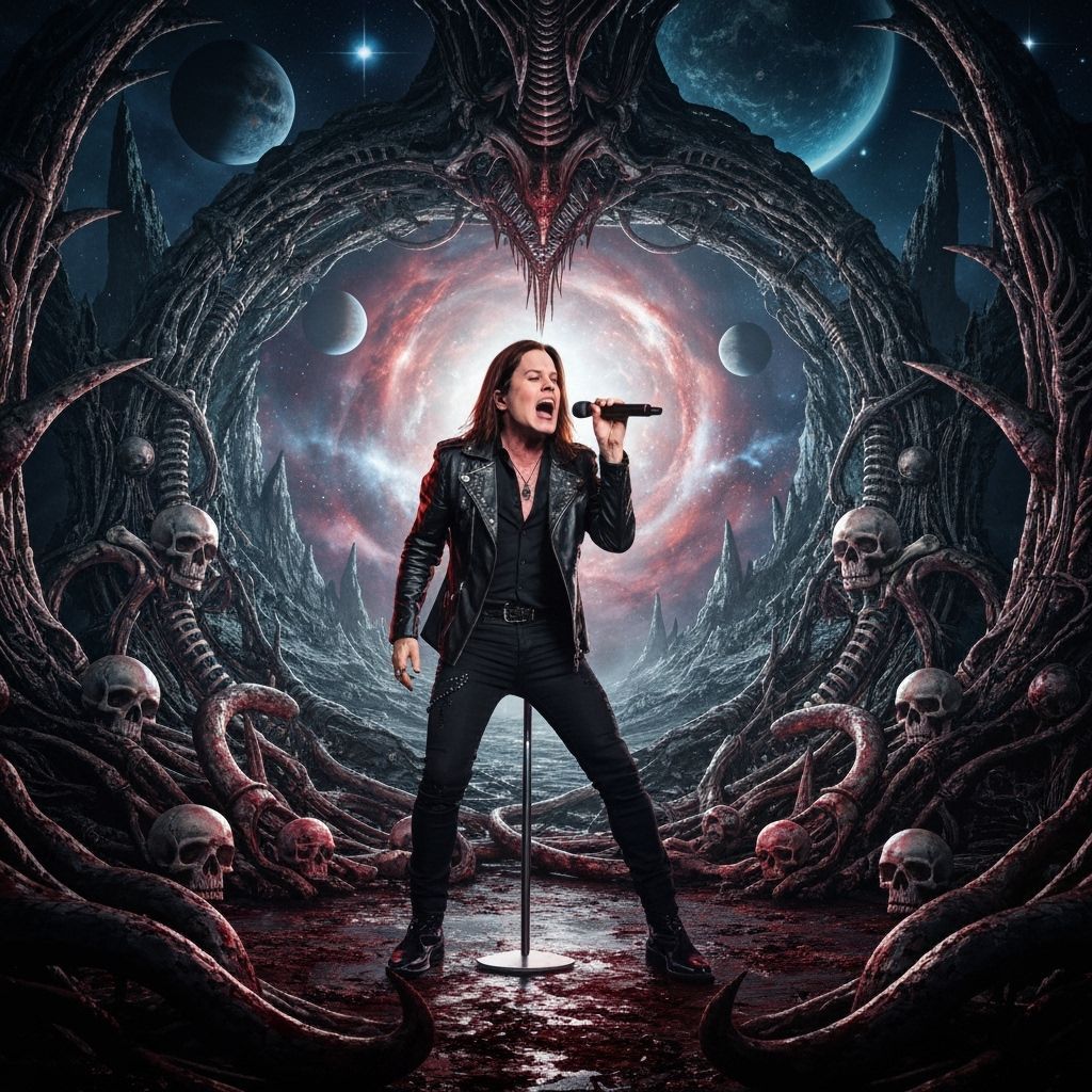 Ozzy Osbourne Sings to Angels in Heaven