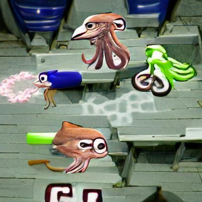 Squid Game AI Image
