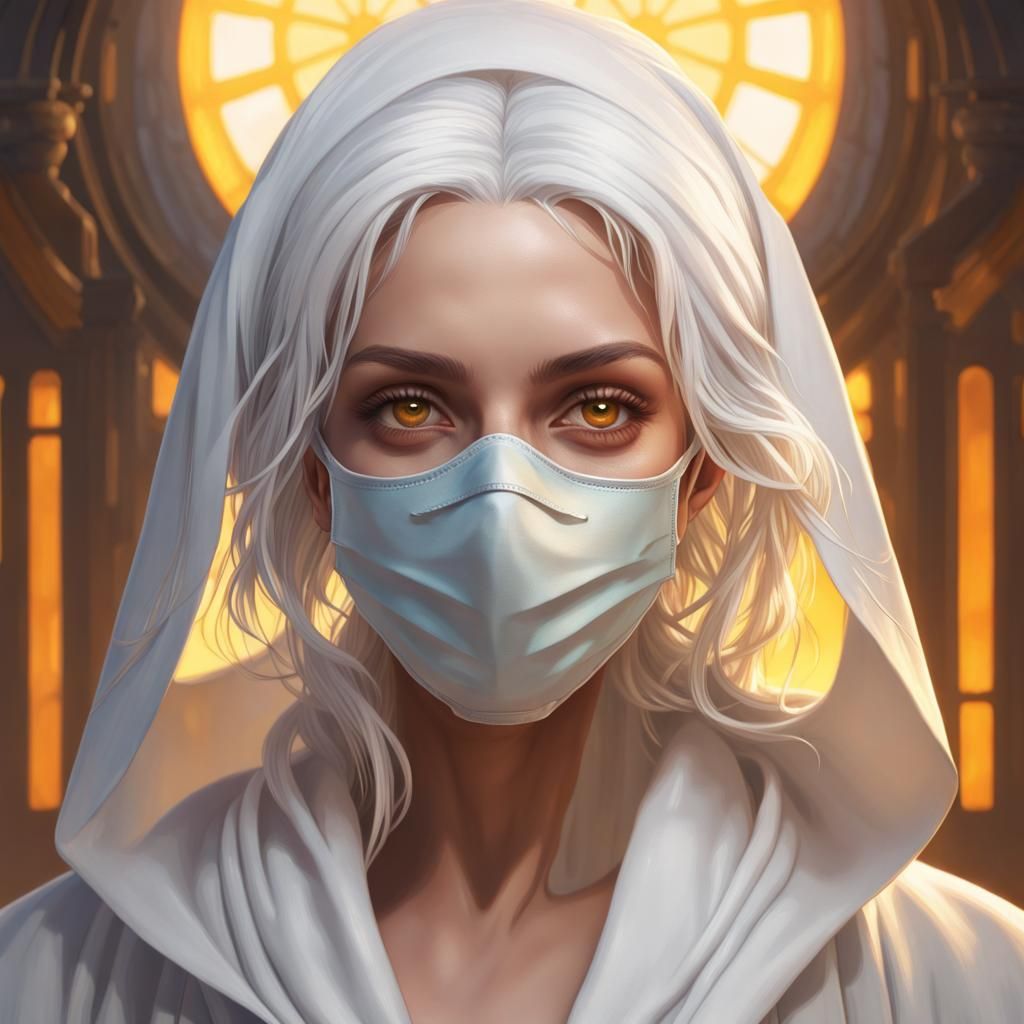 Romani Woman Portrait in Hyperdetailed Style